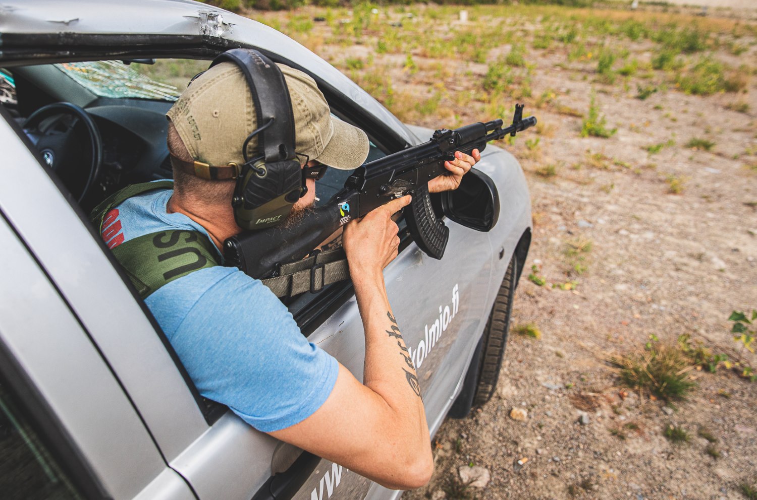 Sauli and his AK at Finnish Brutality