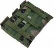 US MOLLE II bandoleer pouch for three magazines, surplus.