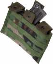 US MOLLE II bandoleer pouch for three magazines, surplus.