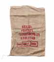 Brazilian hessian sack for coffee, surplus.