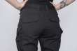 Särmä Women's Cargo Trousers. Back pocket flaps and smart spacing between belt loops.