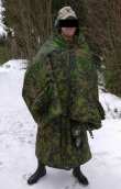 Särmä TST Thermal Cloak. Early prototype testing involved shooting tests.