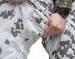 Särmä TST L7 Camouflage Pants. Diamond gusset crotch for mobility and strength.