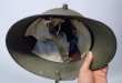 Finnish German M16 steel helmet #1.