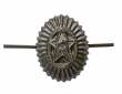 Soviet officer's cockade, metal, subdued, surplus.