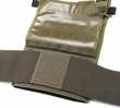 Särmä TST PC18 elastic cummerbund. The fit is adjusted by positioning the hook-and-loop attachments.