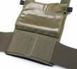 Särmä TST PC18 elastic cummerbund. Hook-and-loop attachment to plate carriers.