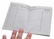 Soviet/Latvian work book, blank.