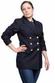 Bundesmarine women's pea coat, surplus.