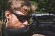 Magpul Summit Ballistic Sunglasses. Gray / Rose