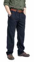 Särmä Worker Trousers, Wool. The belt loops are great for 40 mm wide belts. Model's waist 84 cm, height 175 cm and the trousers worn are size 32/32.