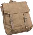 Danish Pattern 37 Large Pack, green/tan, with shoulder straps, surplus. The packs are usually a bit more used than this example.
