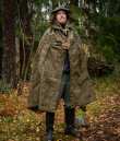 Romanian Plash-palatka Rain Cape/Shelter Half, Green, Surplus.