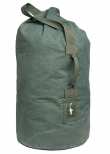 Dutch duffel bag, olive drab, surplus.