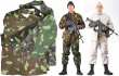 Finnish M62 camouflage jacket, surplus.
