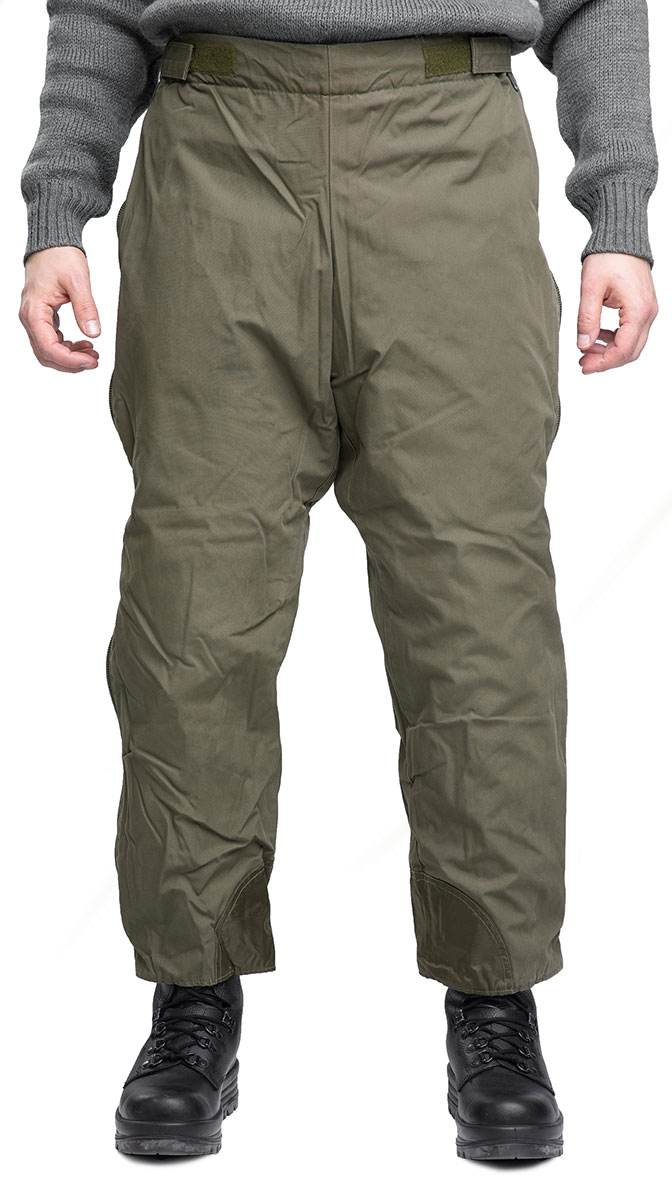German Army Cold Weather Pants - Water Resistant Fleece Lined