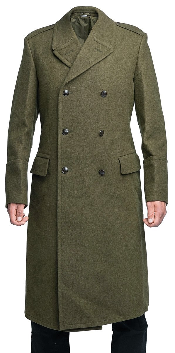 Polish Greatcoat, Green, Surplus, Unissued