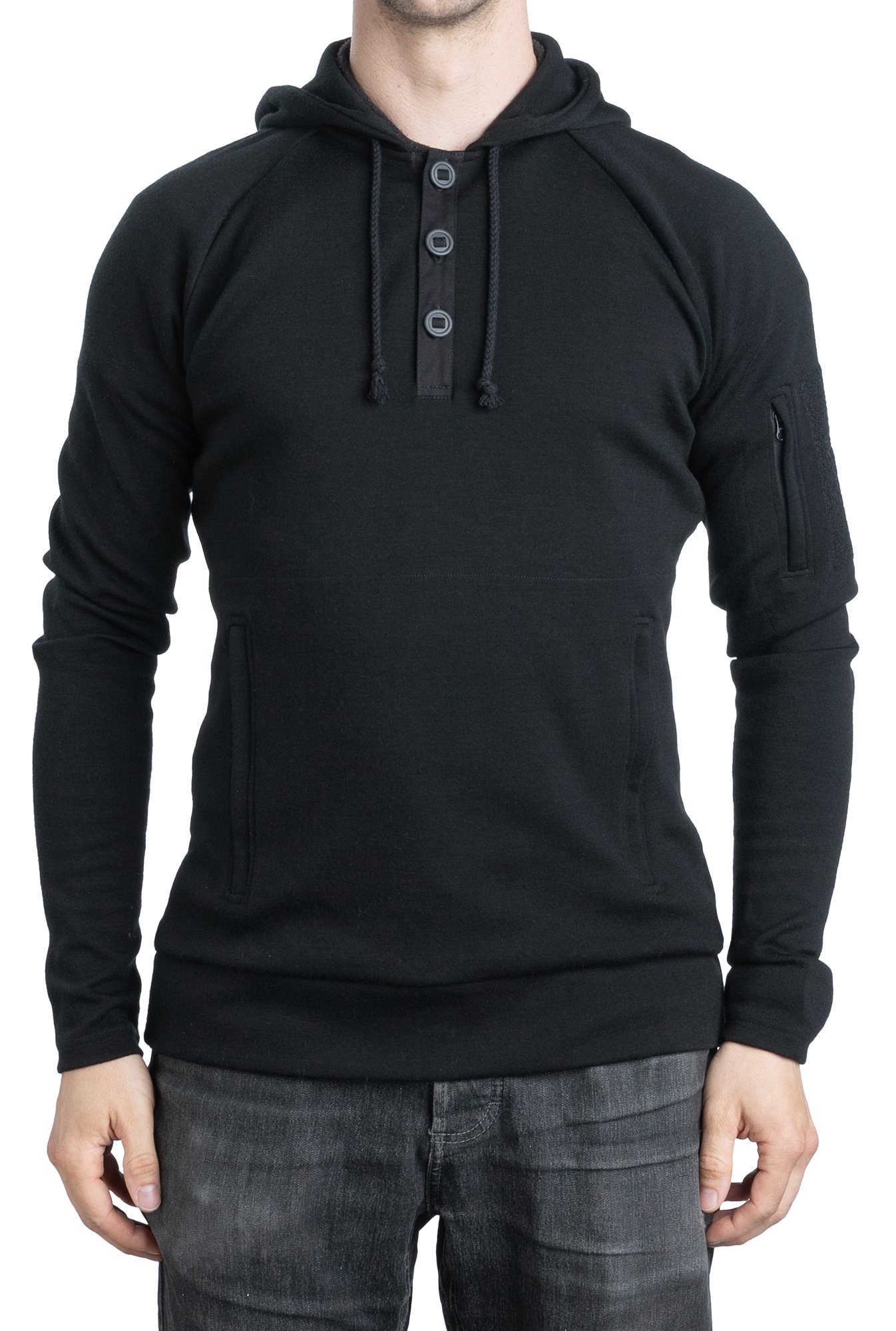 Merino Wool Hoodie [Free Express Shipping Offer]