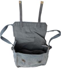 Belgian Pattern 37 Small Pack, Gray-Blue, Surplus.