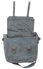 Belgian Pattern 37 Small Pack, Gray-Blue, Surplus.