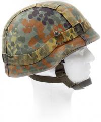 BW composite helmet cover, reversible, Flecktarn/White, surplus