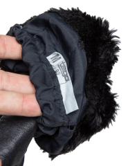 Swiss Mittens With Trigger Finger, Black, Surplus.