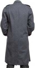 Finnish M65 greatcoat, gray, surplus.