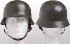 Finnish M40/55 steel helmet, surplus.