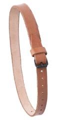 Czech general purpose strap, brown, leather, surplus. 