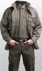 BW trouser belt, leather, surplus.