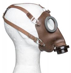 Belgian L.702 Gas Mask with Carrying Canister, Surplus.