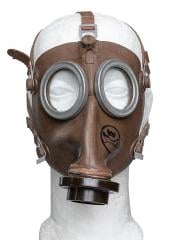 Belgian L.702 Gas Mask with Carrying Canister, Surplus.