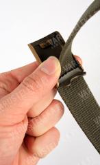 BW trouser belt, canvas, surplus.
