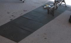 BW folding sleeping mat, surplus.