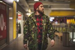 British CS95 parka, ripstop, DPM, surplus.