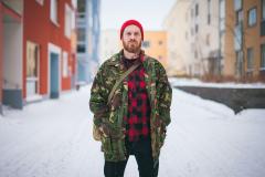 British CS95 parka, ripstop, DPM, surplus.