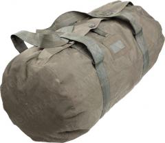 JNA duffel bag, olive drab, surplus.
