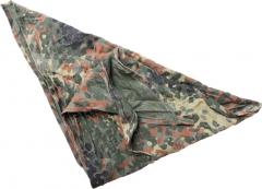 BW triangular scarf, Flecktarn, surplus. 