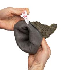 NVA Motorcycle Gauntlets, Strichtarn, Surplus.