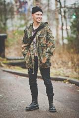 BW parka, Flecktarn, Surplus.