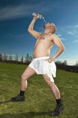 French Sports Shorts, Indecent, White, Surplus.