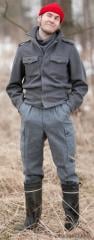 Finnish M65 Wool Trousers, Gray, Surplus. 