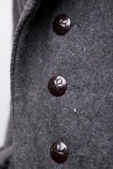 Bulgarian greatcoat, surplus. Stylish buttons and all.
