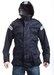 British Gore-Tex foul weather jacket, dark blue, surplus.
