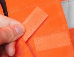 Estecs high-visibility vest, orange.