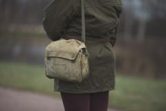 Finnish gas mask bag, surplus.