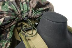 Dutch army rucksack cover, DPM/Woodland, surplus.