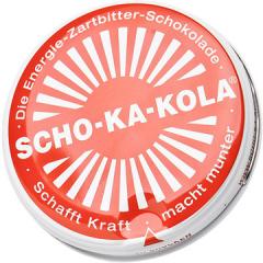 Scho-Ka-Kola, 100 g Tin Box, Original