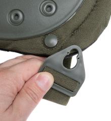 Mil-Tec Kneepads with Quick-release Buckles. 
