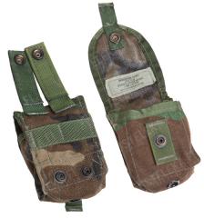 US MOLLE II Hand Grenade Pouch, Woodland, Surplus.